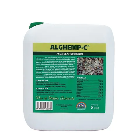Alghemp Crecimiento 5 lt. Trabe
