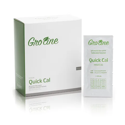 Calibrador GroLine Ph 6.86 & Ec 5 ms. Sobre 20 ml
