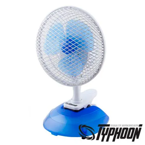 Ventilador Pinza & Base Typhoon II - 15 cm