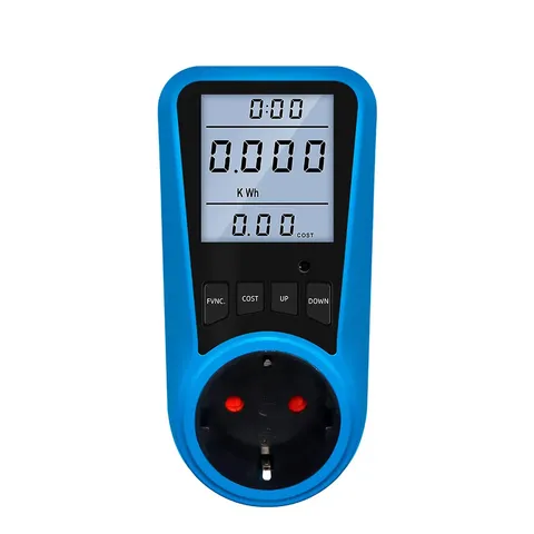 Medidor de Potencia & Consumo V/A/W/Kwh. Easy Garden
