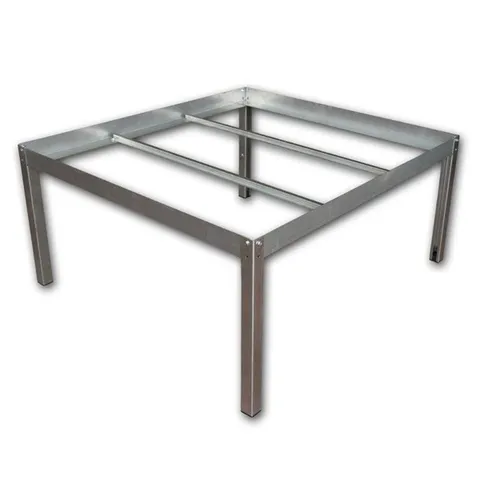 Soporte Bandeja 120 x 120 cm. Metal. Para bandeja negra