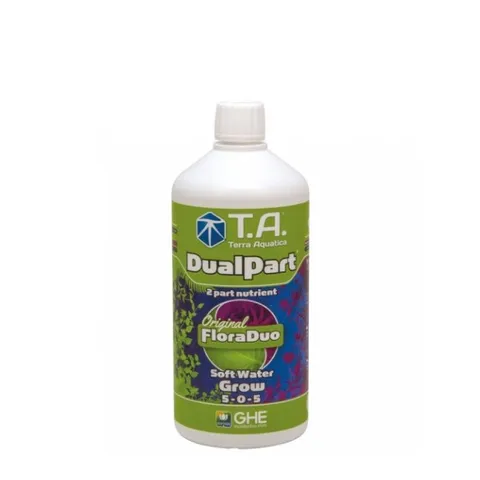 Dualpart Grow Agua Blanda Terra Aquatica